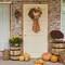 Autumn Buffalo Plaid Cotton Wreath Sash for Front Door Fall Wreaths